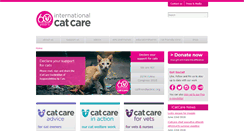 Desktop Screenshot of icatcare.org